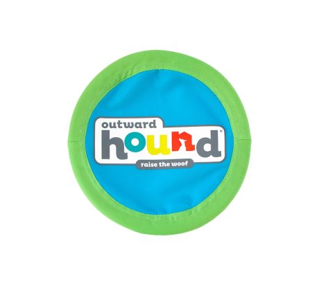 Outward Hound Soft Fetch Flyer Blu Lg