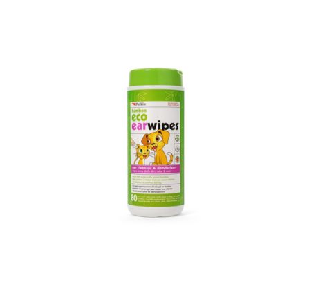 Petkin Bamboo Eco Earwipes-80ct
