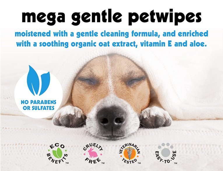 Petkin Extra Mega Valu Pet Wipes 200ct.