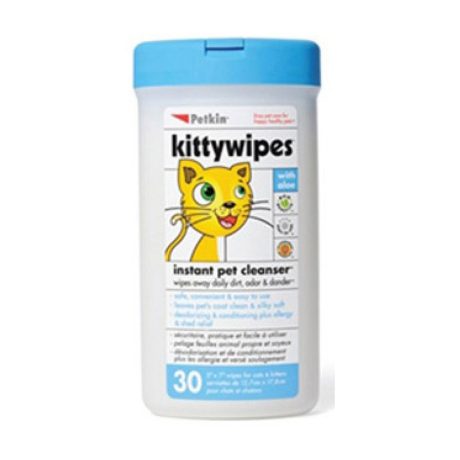 Petkin Kitty Wipes 30Ct