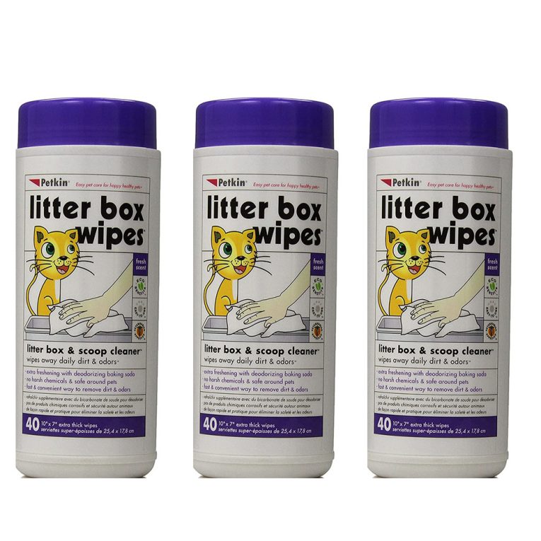 Petkin Litter Box Wipes