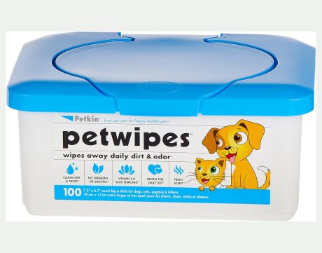 Petkin Pet Wipes 100ct