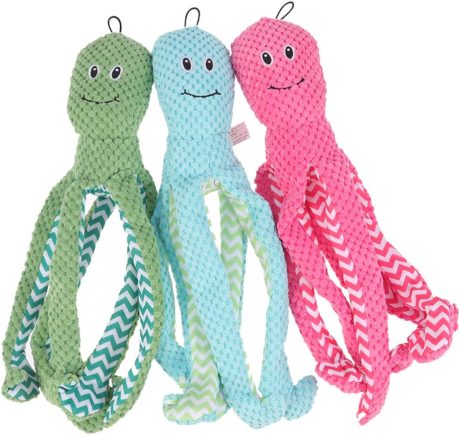 Plush Pet Octo Chew Dog Toy - 40 X 9cm(1pc)