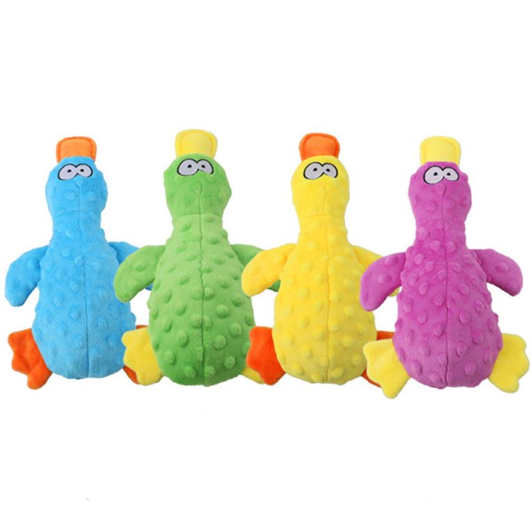 Plush Pet Squeaky Bird Dog Toy - 27 X 14 X 5cm(1pc)