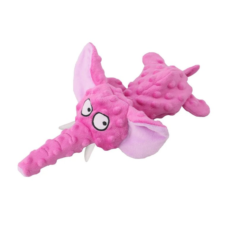 Plush Pet Swimming Elephant Dog Toy 30 x 19cm(1pc)m