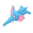 Plush Pet Swimming Elephant Dog Toy 30 x 19cm(1pc)mnb