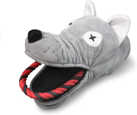 Plush Pet Wolf Dog Toy - 35 X 17cm