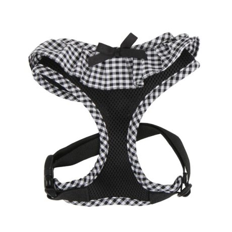 Puppia Vivien Harness A Black L Neck 13.5" Chest 20-29"