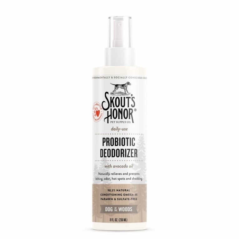 Skouts Honor Probiotic Daily Use Deodorizer Dog Of The Woods Grooming 30ml