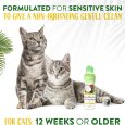 TropiClean Gentle Coconut Hypoallergenic Cat and Kitten Shampoo, 12oz (3)