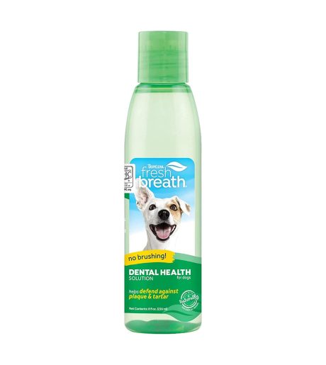 Tropiclean Fresh Breath Dental Health Solution For Dogs, 16oz