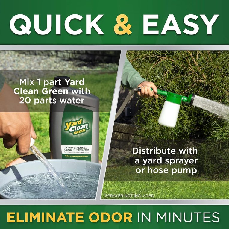 Urine OFF Yard Clean Green Refill for Dogs, 1 gallon (4)