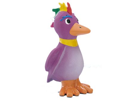 Vadigran Dog Toy Latex Duck Purple 11Cm