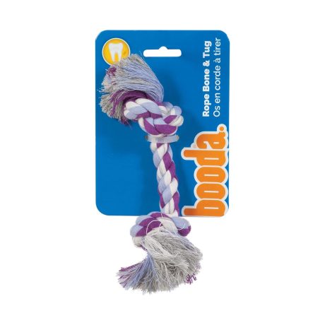 Booda 2knot Rope Bone Extra-small ~ Multicolor
