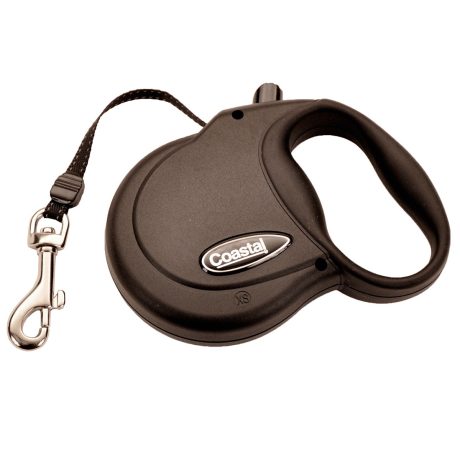 Coastal Power Walker Retractable Leash 12 and Black Large