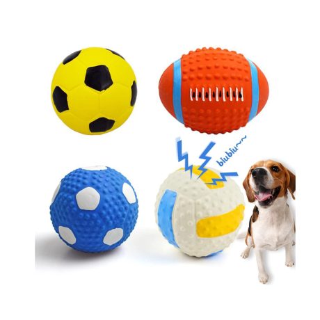 Crinkle Play Ball Dog Toy - M
