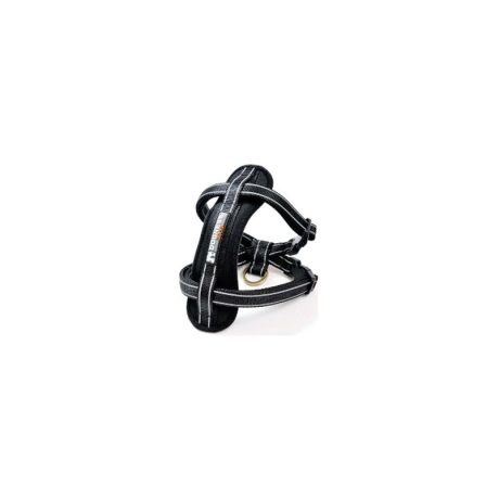 Dogness Black Reflective Neoprene Harness L