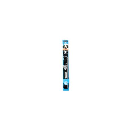 Dogness Reflective Neoprene Black Collar S