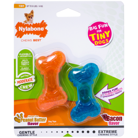 Nylabone Moderate Chew Mini Twin Pack Mini
