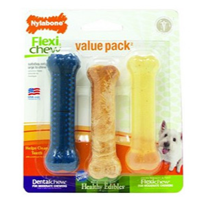 Nylabone Flexi Chew Variety Pack Regular
