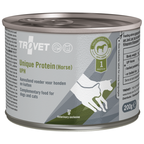 Trovet Unique Protein Horse Dog & Cat Wet Food Can 200g