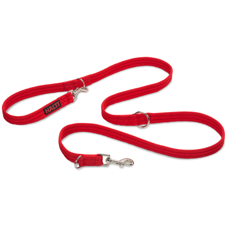 Halti Double Ended Lead Red Small