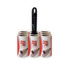 Evercare Sper Tac2 Lint Pet Hair Removable Roller And 12 Refills