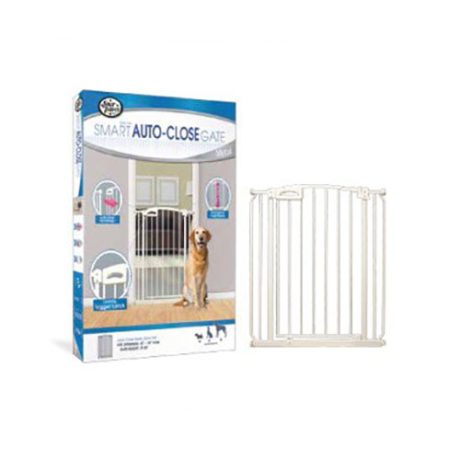 Four Paws Auto Closing Gate, Extra Tall 30-34 Andw X 39.25 And H