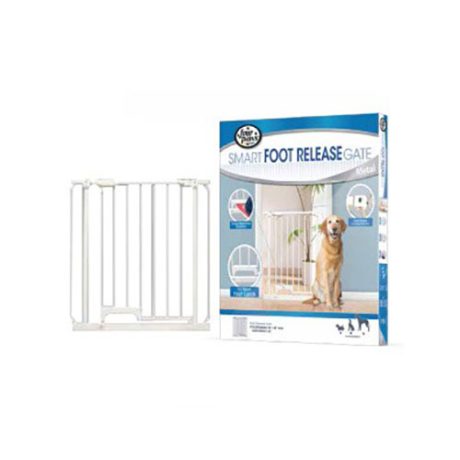 Four Paws Foot Release Metal Gate 30-34 Andw X 32 And H