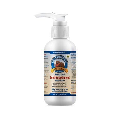 Grizzly Salmon Oil Omega Plus - 4 oz