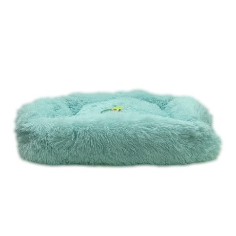 Grizzly Square Bed Blue - 90 X 56 X 18cm - Large