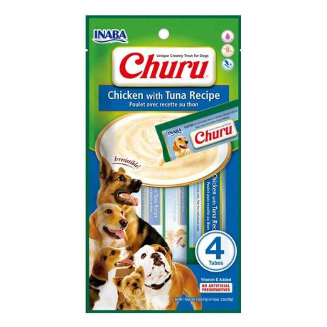 INABA CHURU chicken with tuna recipe 56g - 4 sticks per pack