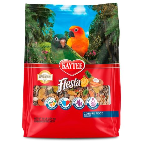 Kaytee Kt Fiesta Conure Bird Food, 6/4.5lb/2.1kgs