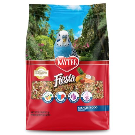 Kaytee Kt Fiesta Parakeet Bird Food, 6/2lb/1kg