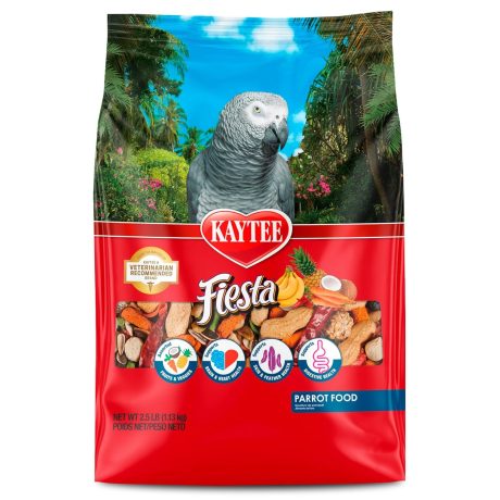 Kaytee Kt Fiesta Parrot Food 6/2.5lb/1.2kgs