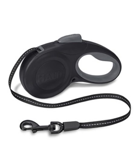 COA HR022 HALTI Retractable Lead Black Medium