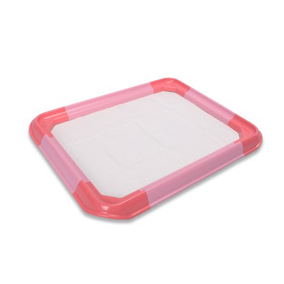 NutraPet Assembled Dog Lavatory Pink L 62.5 X W 62.5 X H 5cms ( Large)