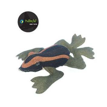 Nutrapet Frog Dog Toy