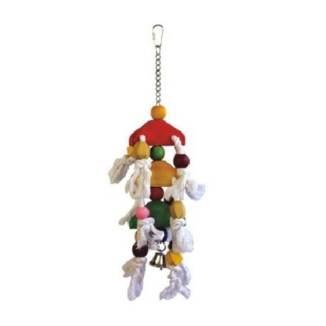 Nutrapet Hanging Bird Toy L38xh8.5cms