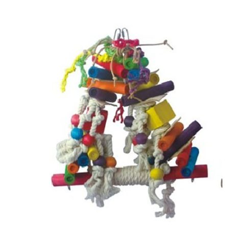 Nutrapet Hanging Bird Toy L40xw8xh35.5cms