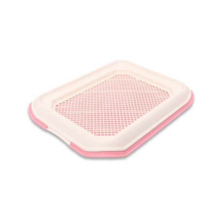 Nutrapet Multi Use Puppy Toilet Pink L 48.5 X W 37 Cms ( Small)