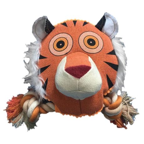 Nutrapet Tiger Dog Toy