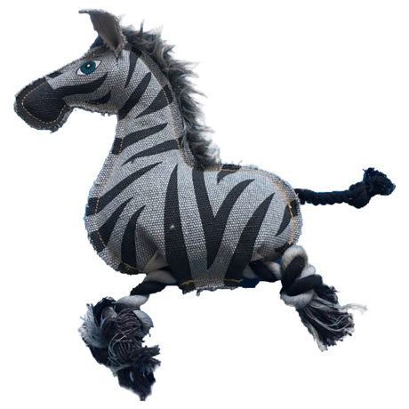 Nutrapet Zebra Dog Toy