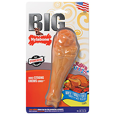 Nylabone Big Chew Turkey Leg - Turkey Sweet Potato
