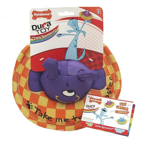 Nylabone Dura Toy Zany Spinnerz! Blue