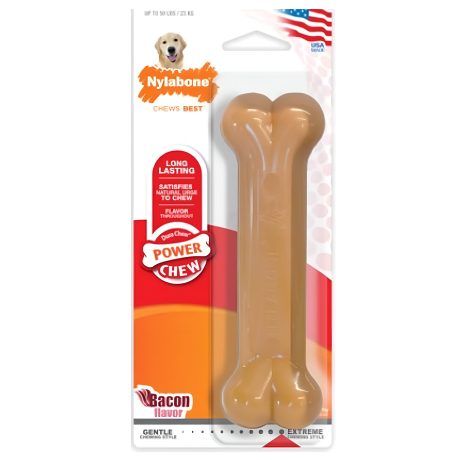 Nylabone Power Chew Bacon Blister Card Giant