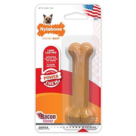 Nylabone Power Chew Bacon Blister Card Petite