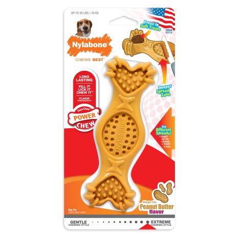 Nylabone Power Chew Fill It Treat Toy Wolf