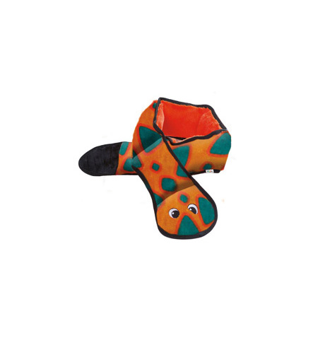 Outward Hound Invinc Snake Orng Blu 6Sqk