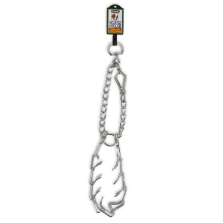 Petmate Aspen Pet Prong Training 3.3mm X 20" Dog Collar Snap
